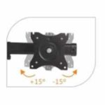 BRAZO DOBLE NEGRO CURVO ECONÓMICO - Imagen 3