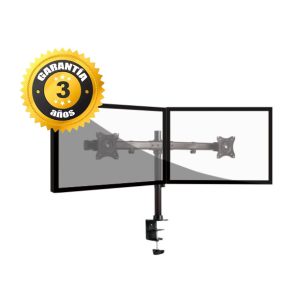 BRAZO DOBLE NEGRO CURVO ECONÓMICO