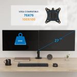 BRAZO DOBLE NEGRO CURVO ECONÓMICO - Imagen 6