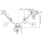 SOPORTE BRAZO DUO BALANCE MONITOR & PORTÁTIL - Imagen 6