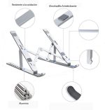 SOPORTE VIAJERO ALUMINIO PARA PORTÁTIL Y TABLET - Imagen 4