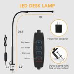 LÁMPARA DE ESCRITORIO CUELLO CISNE - Imagen 3