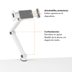 SOPORTE PARA TABLET EXTENSIBLE EN PRENSA - Imagen 5