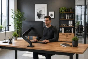 Beneficios del brazo para monitor