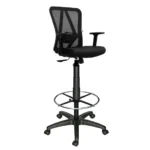 SILLA NAIROBI CAJERO ALTO ARO CROMADO