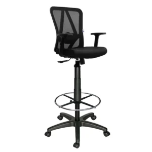 SILLA NAIROBI CAJERO ALTO ARO CROMADO