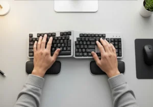 Teclado ergonómico